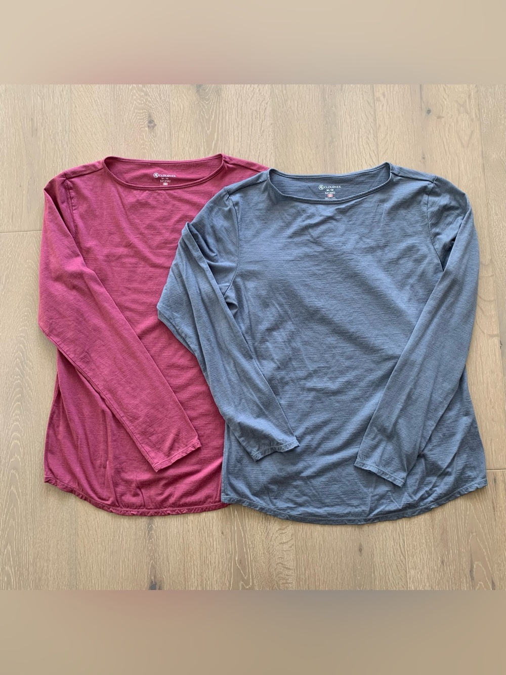 Cloudveil Long Sleeves Merino Wool87% Nylon13% Crewneck Lightweight Base Layer